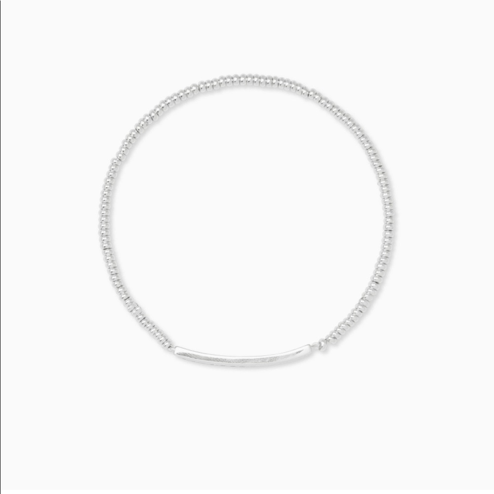 Kendra Scott silver stretch bracelet